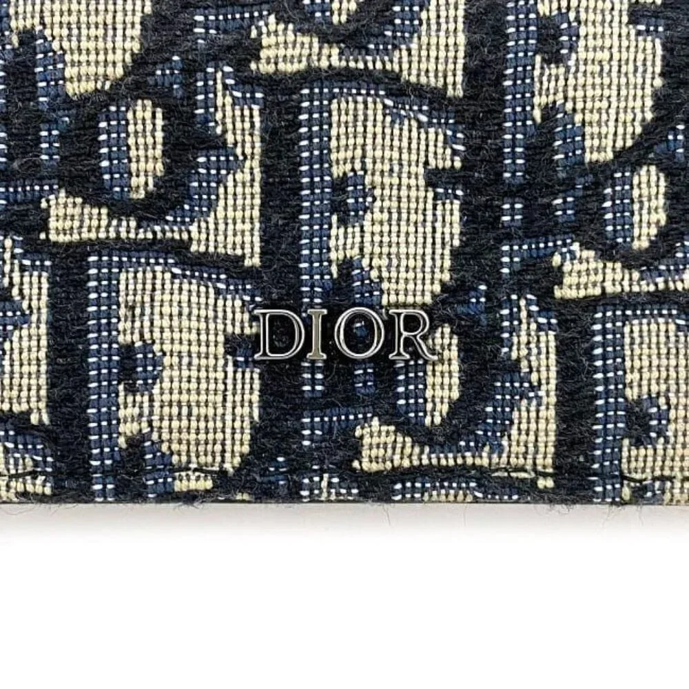 Christian Dior Zipper Card Holder
